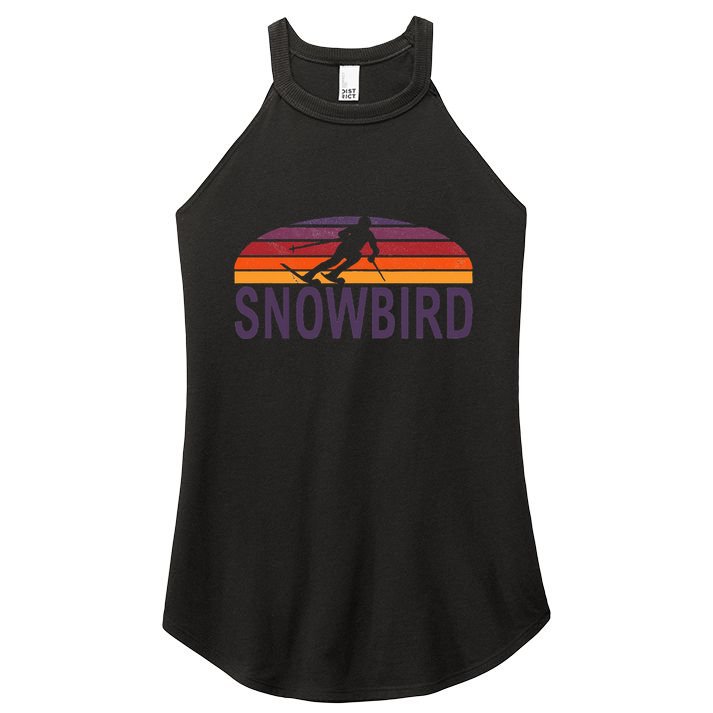 Snowbird Utah Usa Ski Resort Snowboarding Women's Perfect Tri Rocker Tank