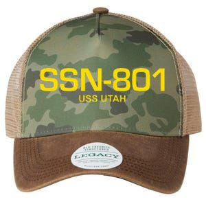 Ssn801 Uss Utah Legacy Tie Dye Trucker Hat