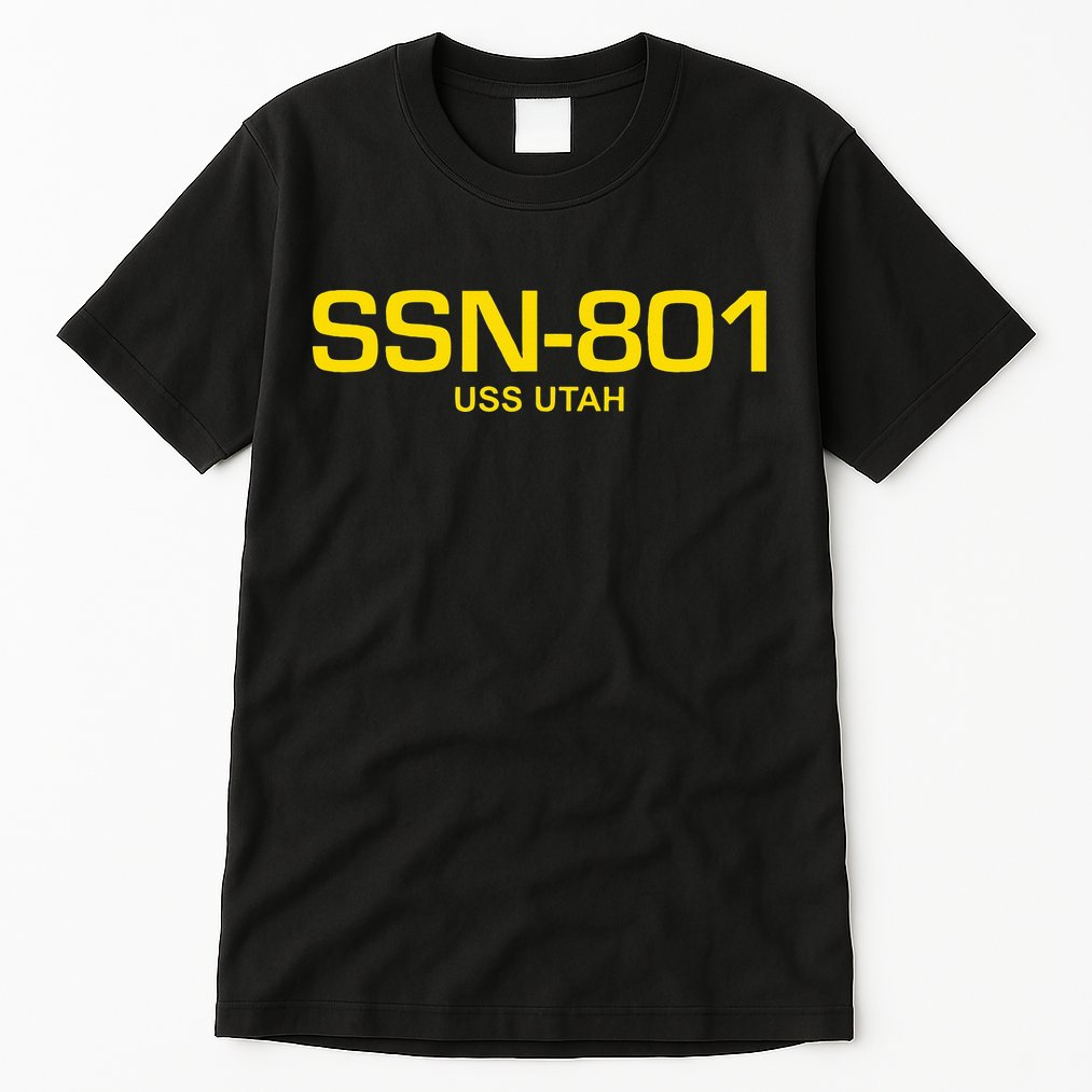 Ssn801 Uss Utah Tall T-Shirt
