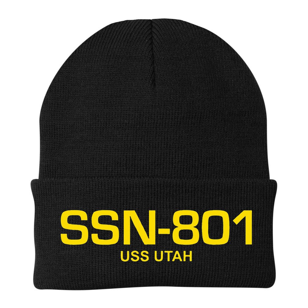 Ssn801 Uss Utah Beanie