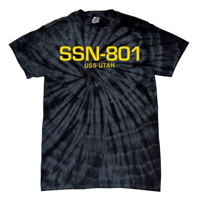 Ssn801 Uss Utah Tie-Dye T-Shirt