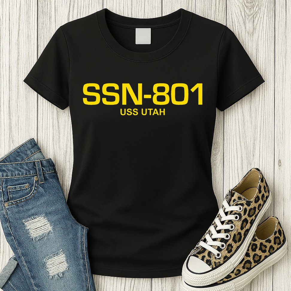 Ssn801 Uss Utah Womens T-Shirt
