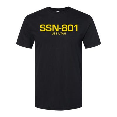 Ssn801 Uss Utah Softstyle® CVC T-Shirt