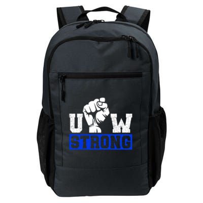 Stand Up Uaw Uaw Strike Uaw Proud Union Pride Uaw Laborer Worker Daily Commute Backpack