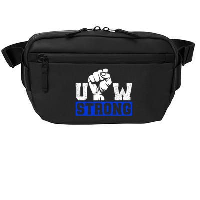 Stand Up Uaw Uaw Strike Uaw Proud Union Pride Uaw Laborer Worker Crossbody Pack