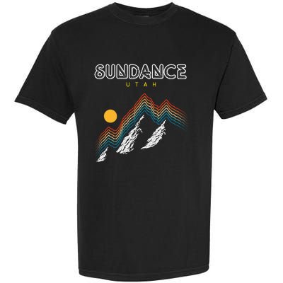 Sundance Utah Usa Hiking And Climbing 1980s Garment-Dyed Heavyweight T-Shirt