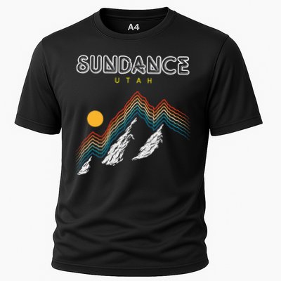 Sundance Utah Usa Hiking And Climbing 1980s Performance Shirt