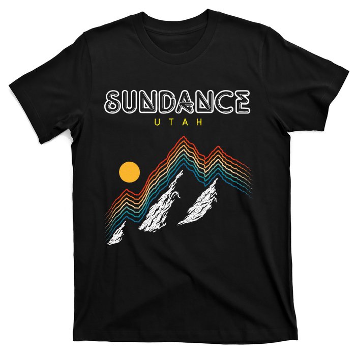 Sundance Utah Usa Hiking And Climbing 1980s T-Shirt