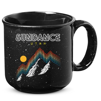 Sundance Utah Usa Hiking And Climbing 1980s 15oz Campfire Ceramic Mug