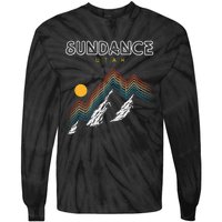 Sundance Utah Usa Hiking And Climbing 1980s Tie-Dye Long Sleeve Shirt