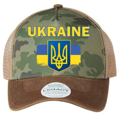 Support Ukrainian, Ukrainian Gift Legacy Tie Dye Trucker Hat