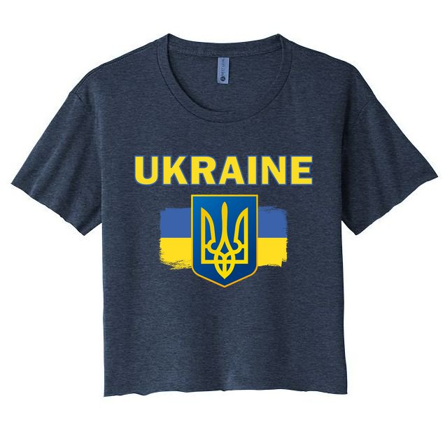Support Ukrainian, Ukrainian Gift Crop Top