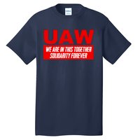 Striking UAW Workers Workers Strike Walkout Gift Tall T-Shirt