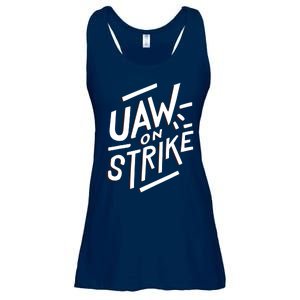 Striking Uaw Workers On Strike Ladies Essential Flowy Tank