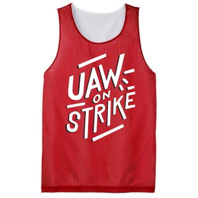 Striking Uaw Workers On Strike Mesh Reversible Basketball Jersey Tank