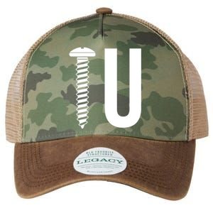 Screw U You Funny Rude Humor Legacy Tie Dye Trucker Hat