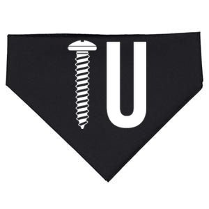 Screw U You Funny Rude Humor USA-Made Doggie Bandana