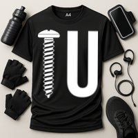 Screw U You Funny Rude Humor Cooling Performance Crew T-Shirt