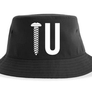 Screw U You Funny Rude Humor Sustainable Bucket Hat