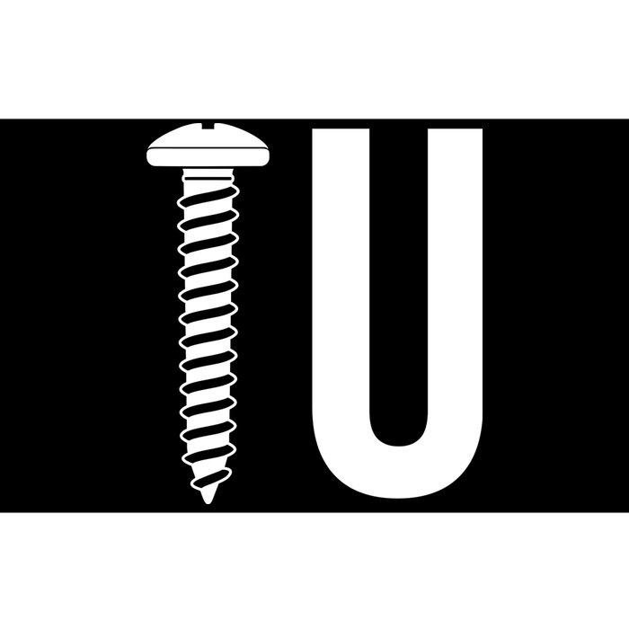 Screw U You Funny Rude Humor Bumper Sticker