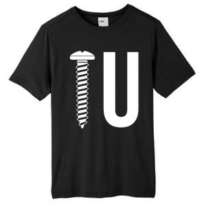 Screw U You Funny Rude Humor Tall Fusion ChromaSoft Performance T-Shirt