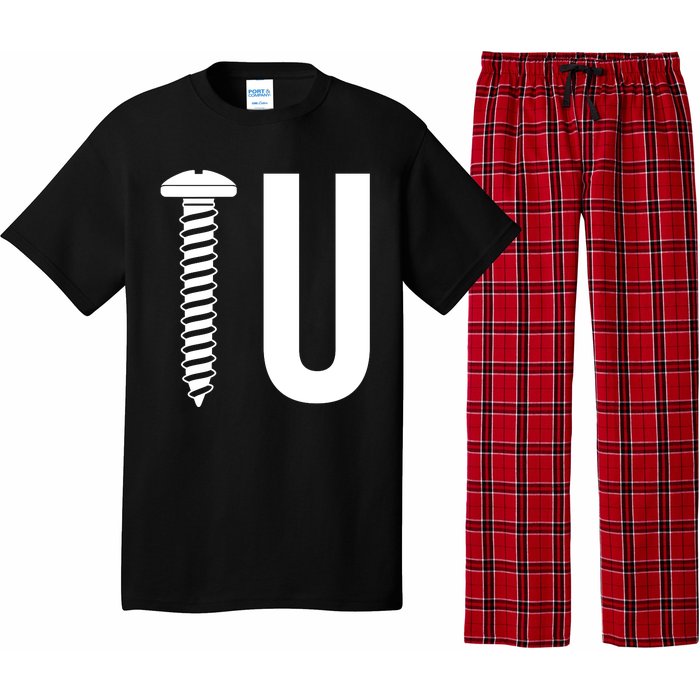 Screw U You Funny Rude Humor Pajama Set