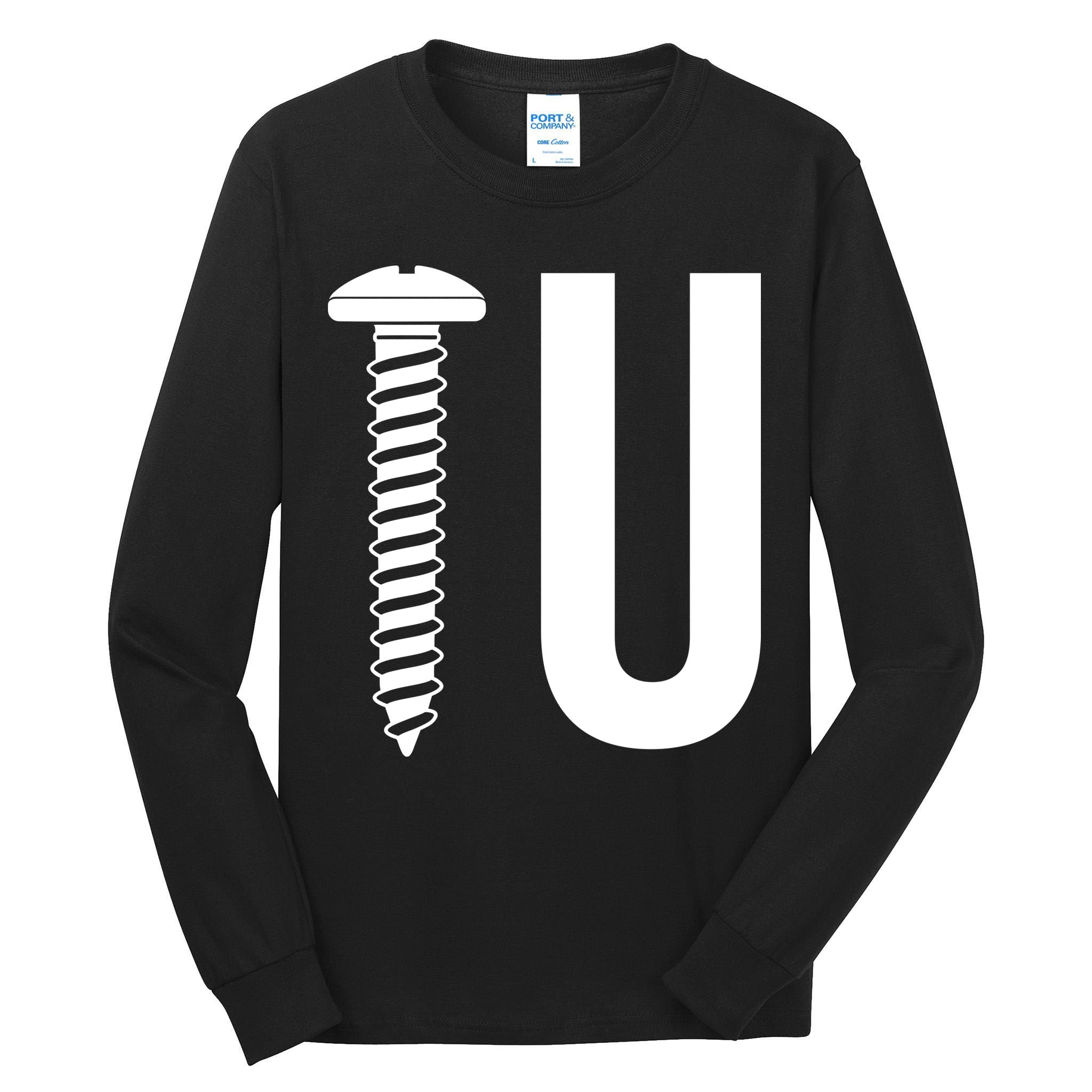 Screw U You Funny Rude Humor Tall Long Sleeve T-Shirt