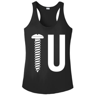 Screw U You Funny Rude Humor Ladies PosiCharge Competitor Racerback Tank
