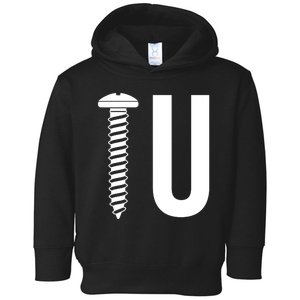 Screw U You Funny Rude Humor Toddler Hoodie