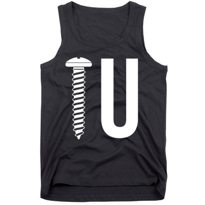 Screw U You Funny Rude Humor Tank Top