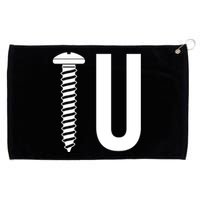 Screw U You Funny Rude Humor Grommeted Golf Towel