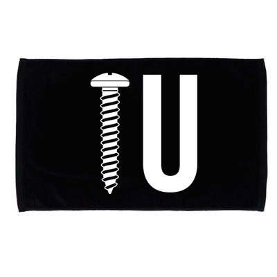 Screw U You Funny Rude Humor Microfiber Hand Towel