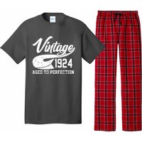 Sporty Vintage 1924 Aged To Perfection 100th Birthday Pajama Set