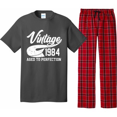 Sporty Vintage 1984 Aged To Perfection 40th Birthday Pajama Set