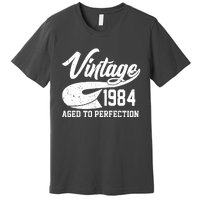 Sporty Vintage 1984 Aged To Perfection 40th Birthday Premium T-Shirt