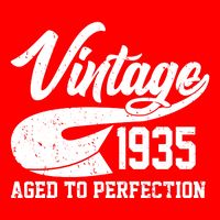 Sporty Vintage 1935 Aged To Perfection 90th Birthday Flatbill Hat