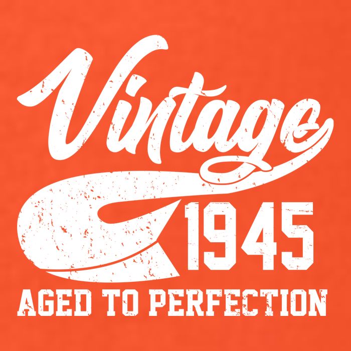 Sporty Vintage 1945 Aged To Perfection 80th Birthday Tie-Dye T-Shirt