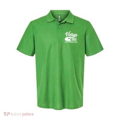 Sporty Vintage 1965 Aged To Perfection 60th Birthday Polo