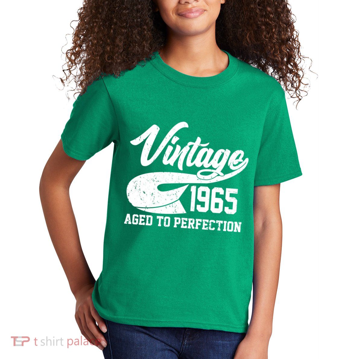 Sporty Vintage 1965 Aged To Perfection 60th Birthday Kids T-Shirt
