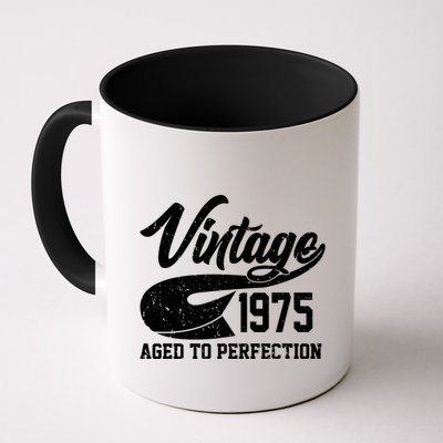Sporty Vintage 1975 Aged To Perfection 50th Birthday Mug