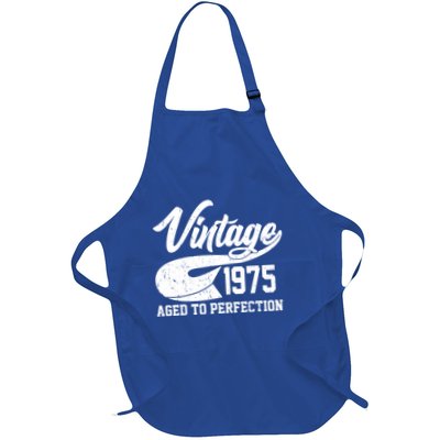 Sporty Vintage 1975 Aged To Perfection 50th Birthday Apron