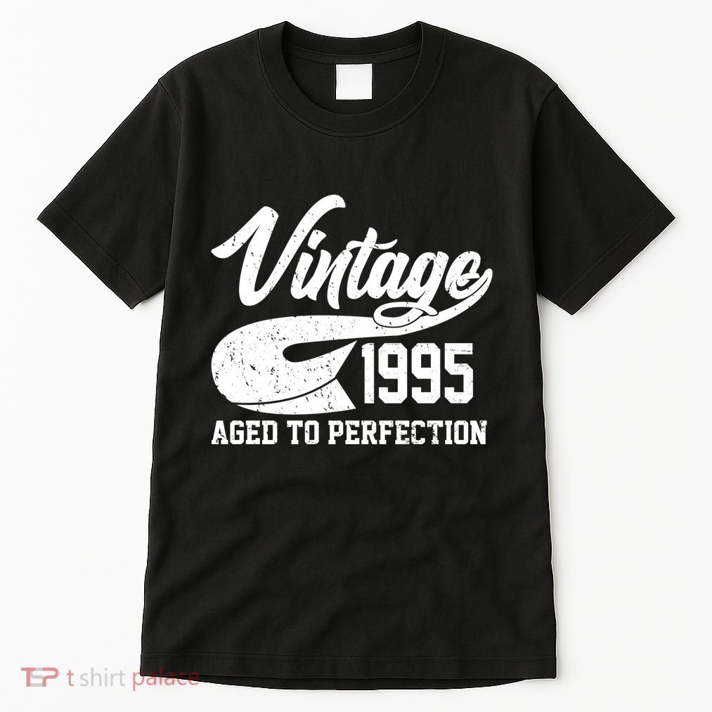 Sporty Vintage 1995 Aged To Perfection 30th Birthday Tall T-Shirt