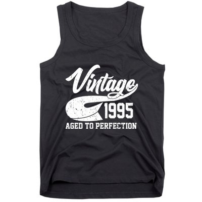Sporty Vintage 1995 Aged To Perfection 30th Birthday Tank Top