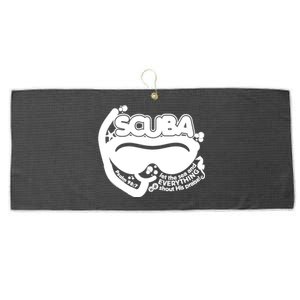 Scuba Vbs 2024 Vacation Bible School Christian Summer Camp Gift Large Microfiber Waffle Golf Towel