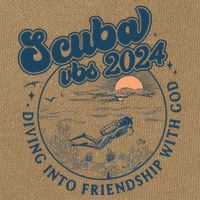 Scuba Vbs 2024 Diving Into Friendship With God Underwater Cotton Canvas Backpack