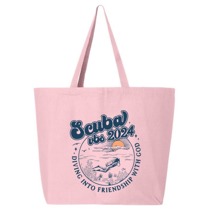 Scuba Vbs 2024 Diving Into Friendship With God Underwater 25L Jumbo Tote
