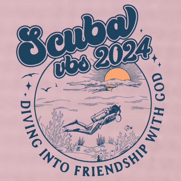 Scuba Vbs 2024 Diving Into Friendship With God Underwater 25L Jumbo Tote