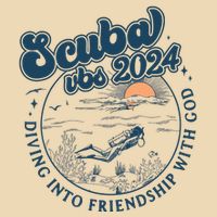 Scuba Vbs 2024 Diving Into Friendship With God Underwater Drawstring Bag