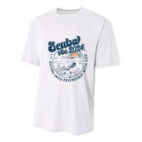 Scuba Vbs 2024 Diving Into Friendship With God Underwater Youth Performance Sprint T-Shirt