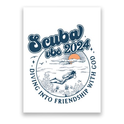 Scuba Vbs 2024 Diving Into Friendship With God Underwater Poster